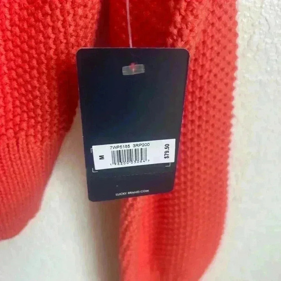 Lucky Brand Pullover Hoodie Size Medium - Picture 4 of 8